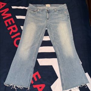 Vintage distressed hipster American Eagle jean